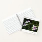 N'oubliez pas de fleurir Cahier de fleurs d'Iris s (Intérieur)