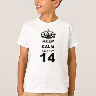 n'oubliez pas de vous calmer que 14 t-shirts