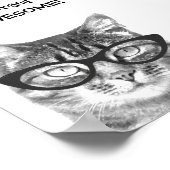 N'oubliez pas d'être formidable affiche de chat ci (Coin)