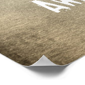 N'oubliez pas d'être une citation géniale Poster D (Coin)