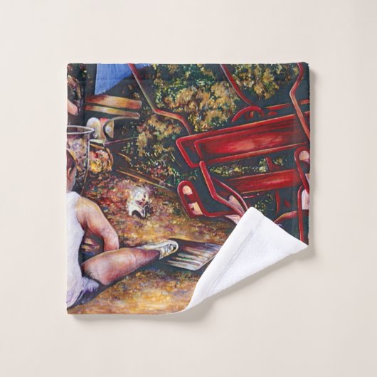 N'oubliez pas l'ail, Budapest (Gant de toilette)