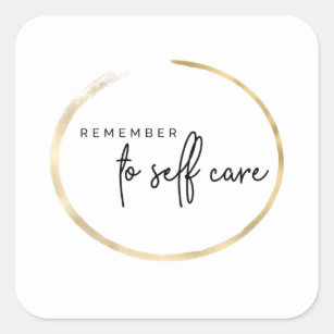 N'Oubliez Pas Les Stickers Self-Care