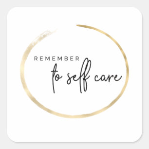 N'Oubliez Pas Les Stickers Self-Care