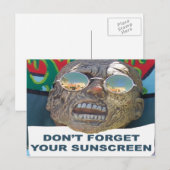 N'oubliez pas votre carte postale de protection so (Devant / Derrière)