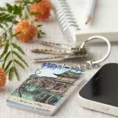 Nouet Noel Kameido shin hanga japans landschap Sleutelhanger (Voorkant Rechts)