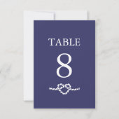 Noueur Le Nœud | Carte de Table (Devant)