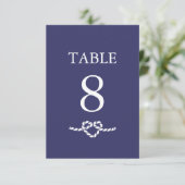 Noueur Le Nœud | Carte de Table (Debout devant)
