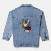 Nounours Koala Mignon Vert Flore Faune Australienn (Verso)