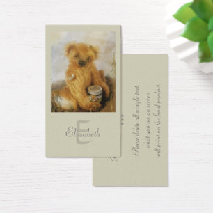 Nounours mignon d'ours de miel personnalisé