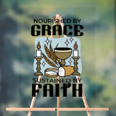 Nourished by Grace, Sustained by Faith Design (Neutre)
