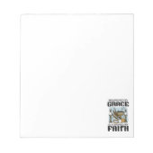 Nourished by Grace, Sustained by Faith Design Notitieblok (Voorkant)