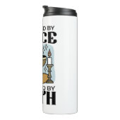 Nourished by Grace, Sustained by Faith Design Thermosbeker (Geroteerd rechts)