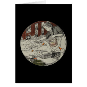 Nourrir le cercle de la volaille