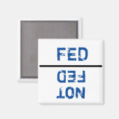 NOURRIR OU NON NOURRIR LA MAGNET POUR LES ANIMAUX (Recto/Verso)