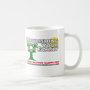 Nourrir votre tasse de logo de famille