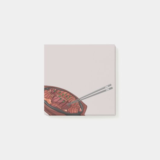 Nourriture asiatique 12 Post-it (Devant)