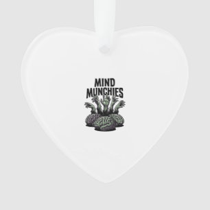Nourriture de cerveau de mort-vivant Vintage Mains