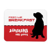 Nourriture de chien Me Magnet Dog a faim (Horizontal)