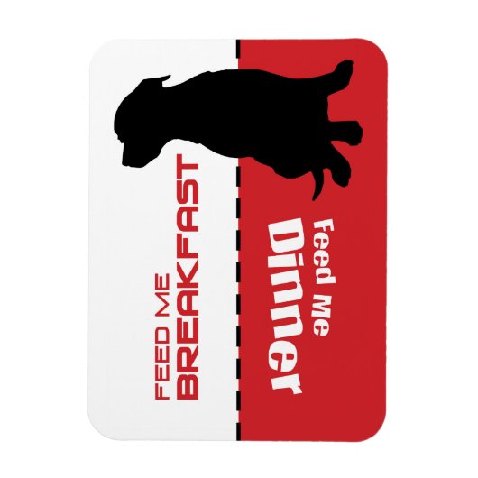 Nourriture de chien Me Magnet Dog a faim (Vertical)