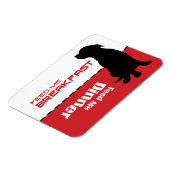 Nourriture de chien Me Magnet Dog a faim (Côté Gauche)