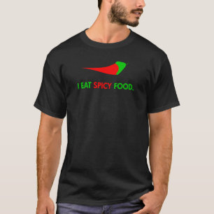 Nourriture épicée - T-shirt foncé