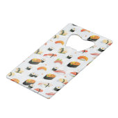 Nourriture japonaise : Motif de sushi (Dos Angle)