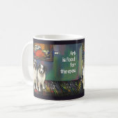 Nourriture pour la tasse de yeux (Devant gauche)