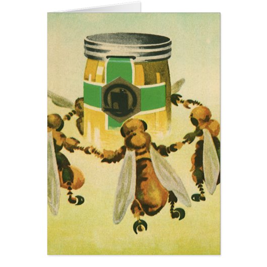 Nourriture vintage, Abeilles de Miel Bio Dancing J (Devant)