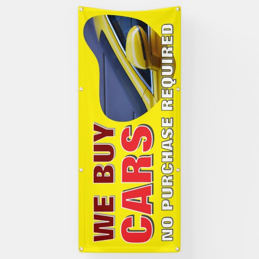 Nous achetons des voitures d'occasion bannière per (Vertical)