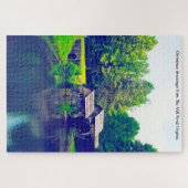 Nous adorons The Mill Pond Virginia. Jigsaw Puzzle (Horizontal)