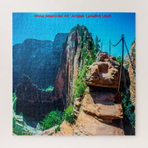 Nous aimons Angels Landing Utah Puzzle