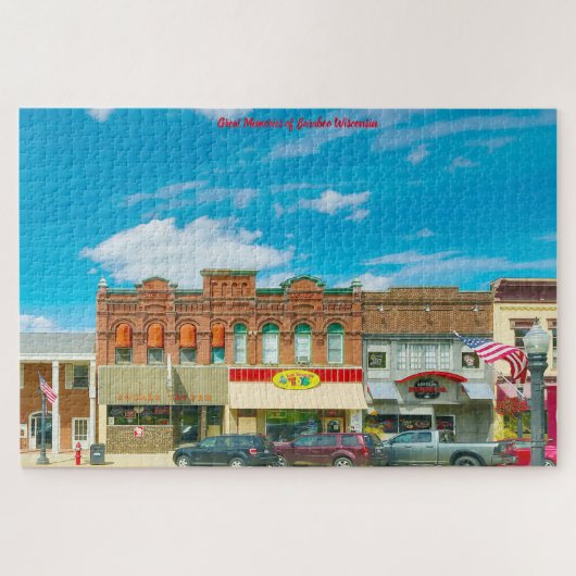 Nous aimons Baraboo Wisconsin. Puzzle (Horizontal)
