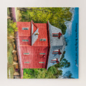 Nous aimons Big Otter Mill Virginia Jigsaw Puzzle (Horizontal)