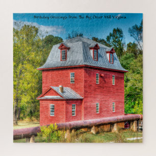 Nous aimons Big Otter Mill Virginia Jigsaw Puzzle
