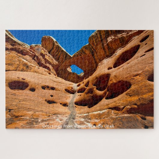 Nous Aimons Canyon Terres Utah Jigsaw Puzzle (Horizontal)