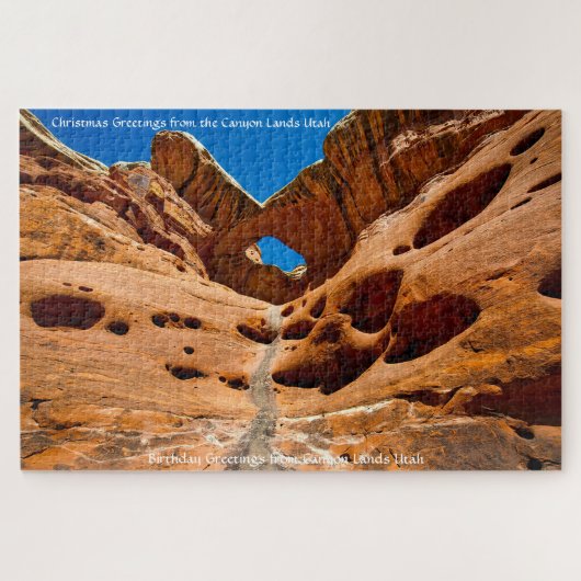 Nous Aimons Canyon Terres Utah Jigsaw Puzzle (Horizontal)