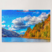 Nous aimons Devils Lake Wisconsin. Jigsaw Puzzle (Horizontal)
