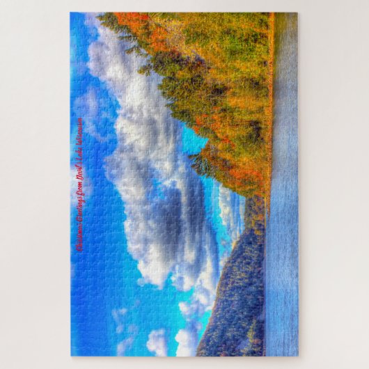 Nous aimons Devils Lake Wisconsin. Jigsaw Puzzle (Vertical)