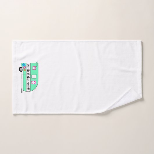 "Nous Aimons Dormir Autour" Serviette À Main De Ca (Serviette à main)