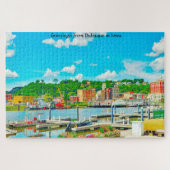 Nous aimons Dubuque dans l'Iowa. Jigsaw Puzzle (Horizontal)