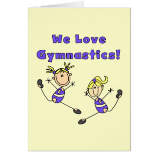 Nous aimons la gymnastique