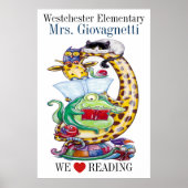 Nous Aimons La Lecture ! Affiche (Devant)