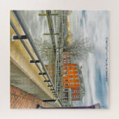 Nous aimons la ville de Delaware Jigsaw Puzzle (Horizontal)