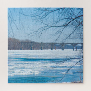 Nous aimons le Puzzle de la rivière Delaware