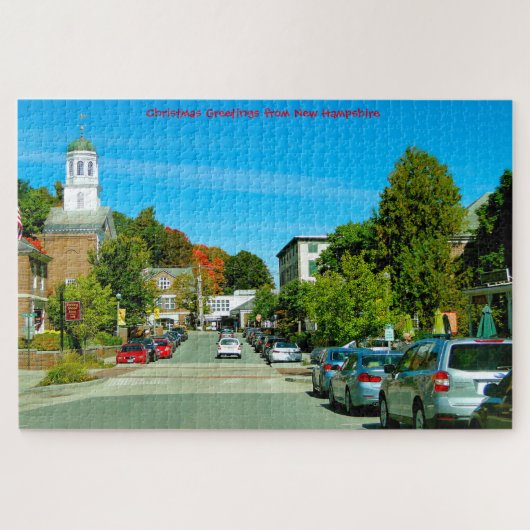 Nous aimons le puzzle de New Hampshire (Horizontal)