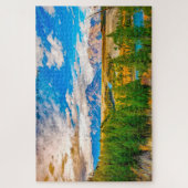 Nous aimons le puzzle de Wyoming (Vertical)