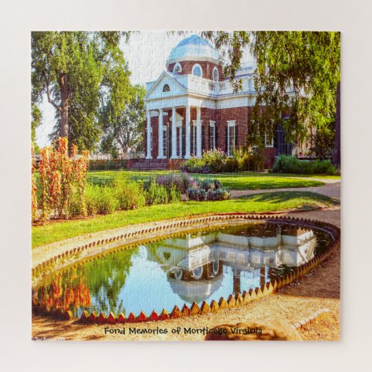 Nous aimons le puzzle Monticello Virginie (Vertical)