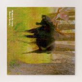 Nous Aimons Le Wyoming De L'Oie. Jigsaw Puzzle (Horizontal)