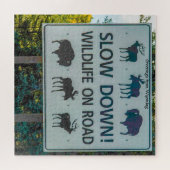 Nous Aimons Le Wyoming. Jigsaw Puzzle (Horizontal)