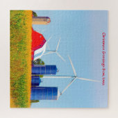 Nous aimons les fermes en Iowa. Jigsaw Puzzle (Horizontal)